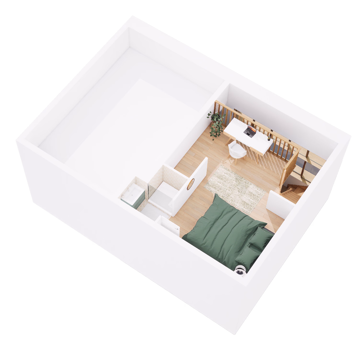 Plan Appartement 1 chambre (suite)